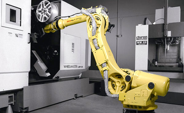 机器人加工中心上下料